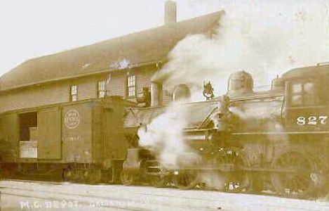 Locomotive Switching at Galien